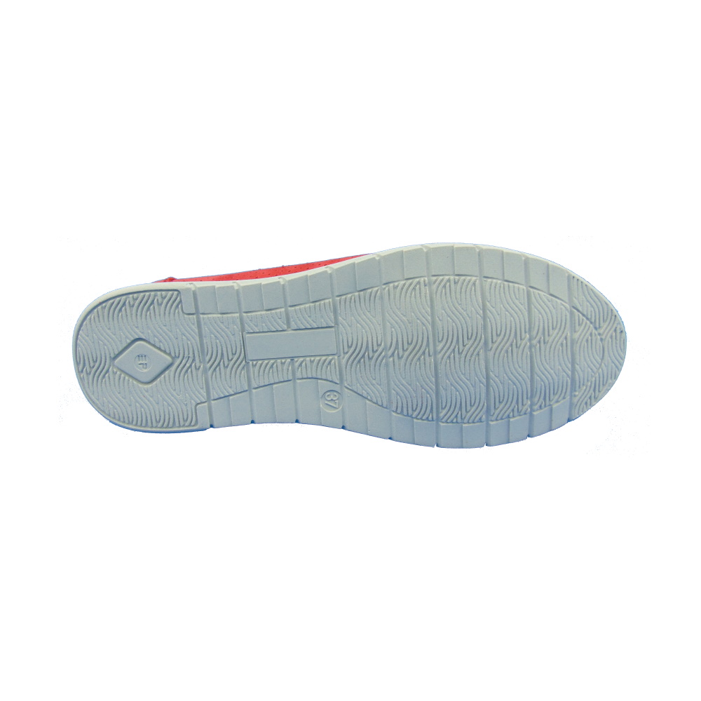 Scarpa Donna Mocassino Robert Florance articolo 10404-2 colore Rosso.