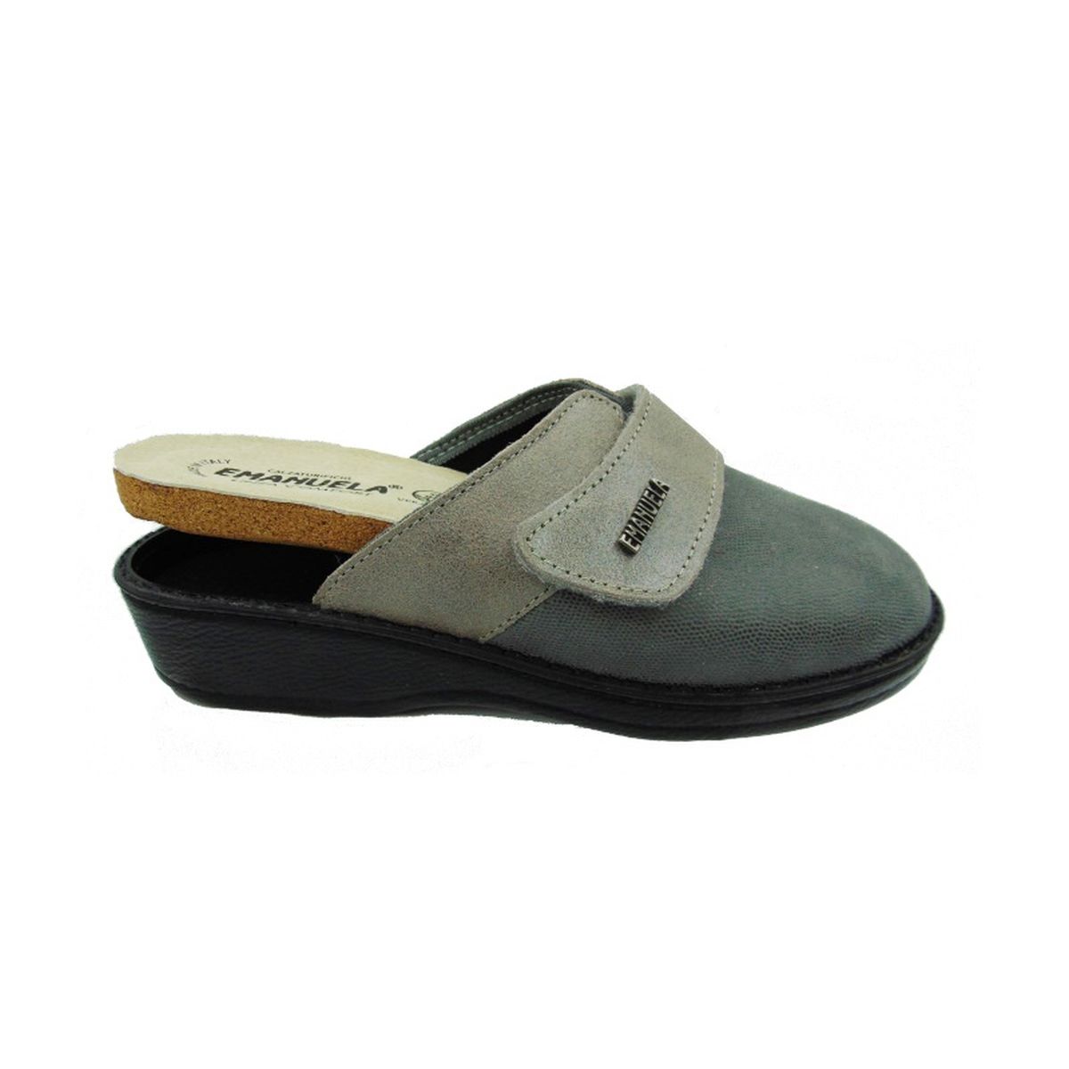 Sandali Uomo Emanuela - Ciabatte Con Doppio Strappo, Plantare Traspirante Made In Italy - Foto 7