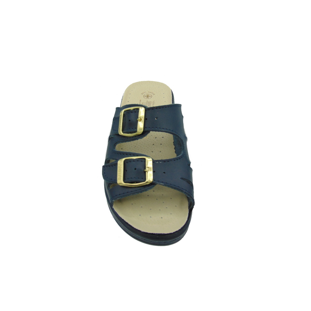 Ciabatta sanitaria Donna con doppia fibbia Sanital Light articolo 1364 Blu