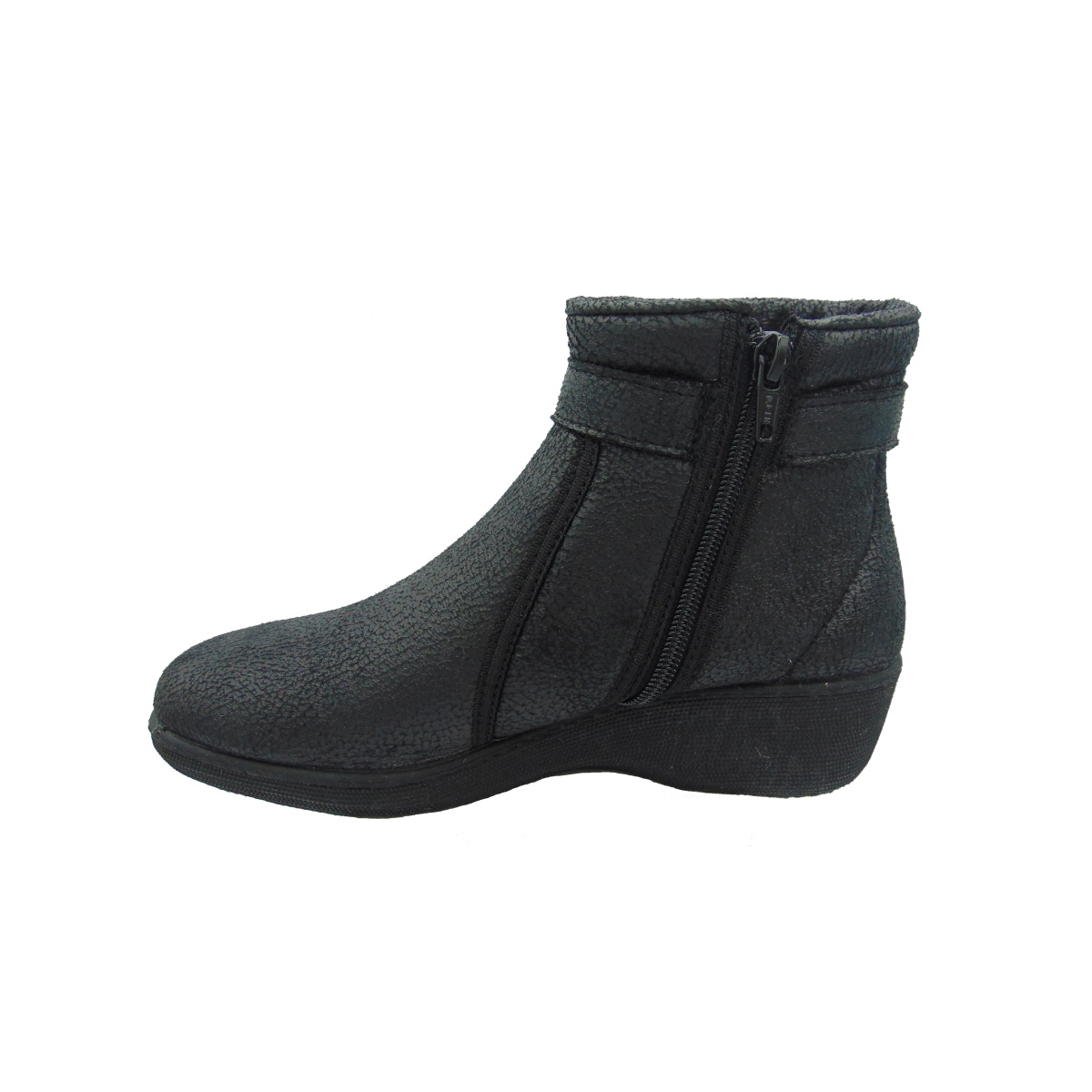 Scarponcino EMANUELA 2313 colore Nero Montone