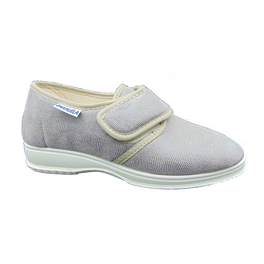 Scarpa Donna Emanuela articolo 2503 colore Beige. Made in Italy.