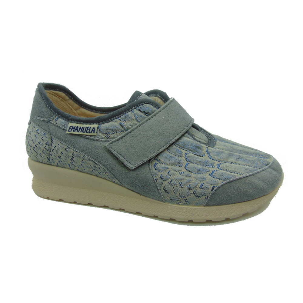 Scarpa Donna estiva Emanuela art. 2866 Menfi Grigio.