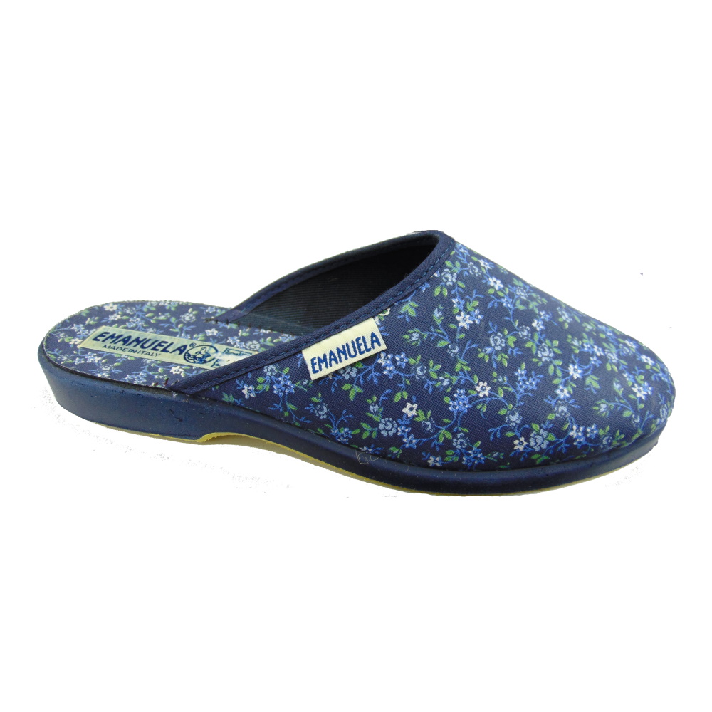 Ciabatta Donna Pianella Emanuela art. 305 Licia Blu.