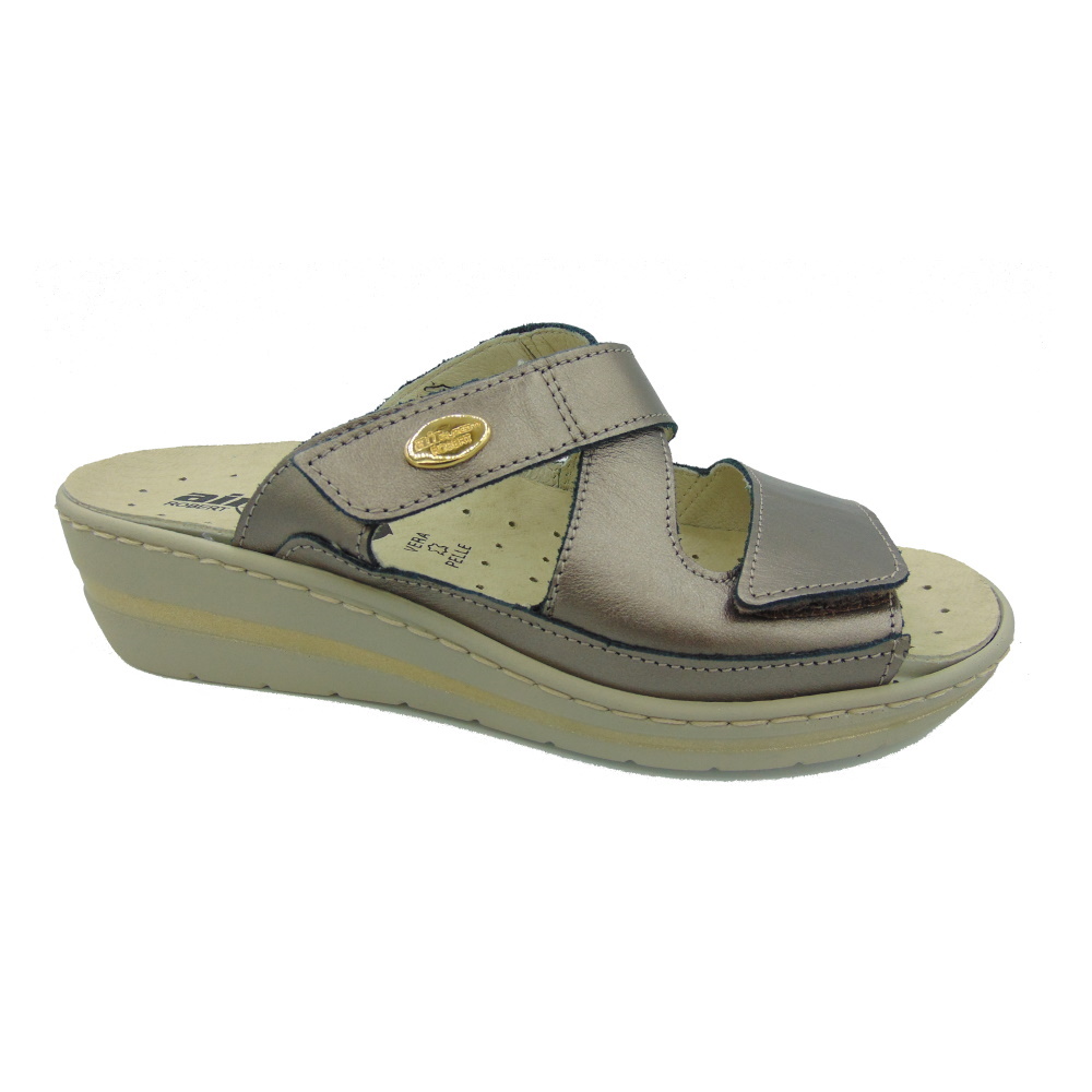 Ciabatta Donna Robert art. 32822-1 Tortora Perla.