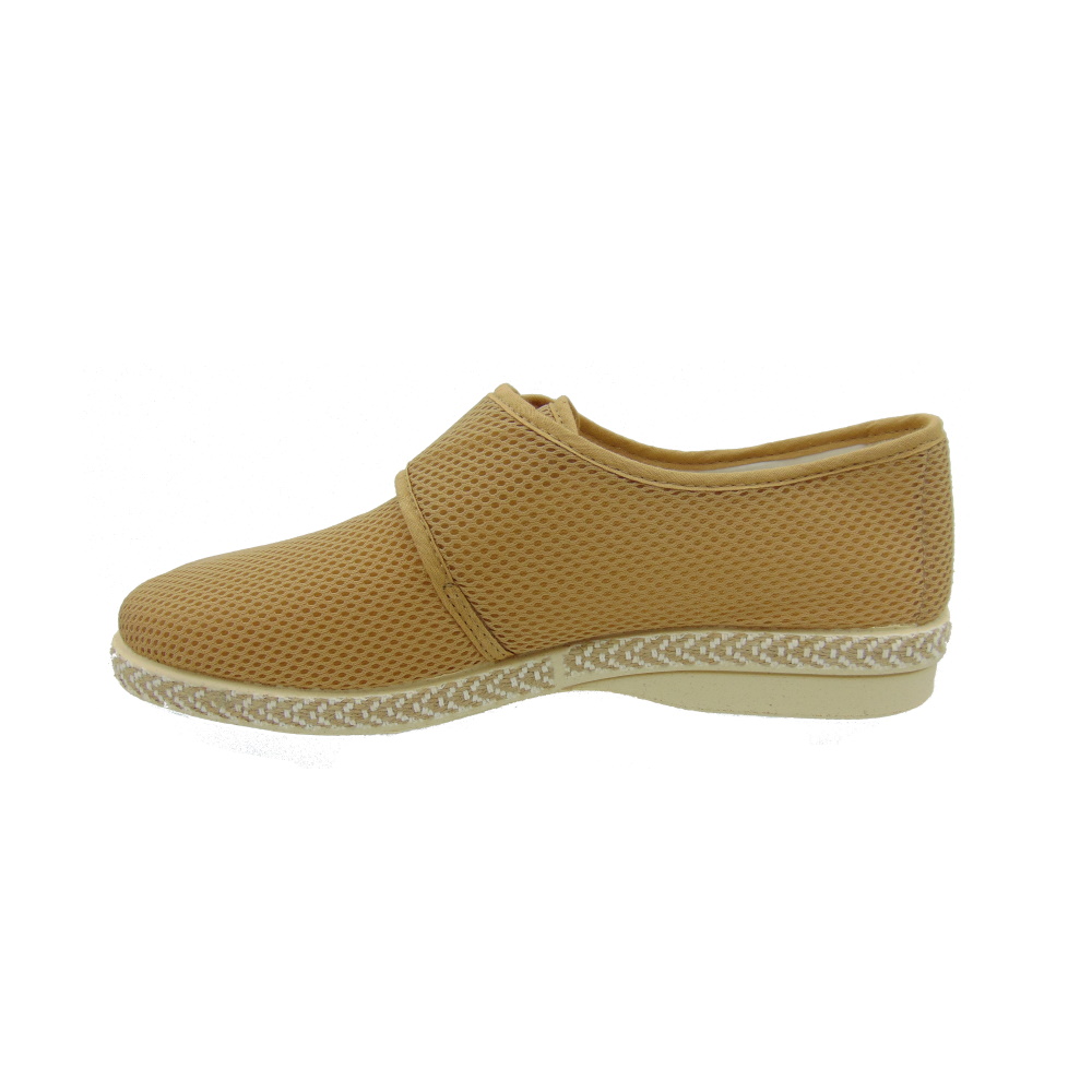 Scarpa estiva da Uomo con tomaia a nido d'ape blu Emanuela 5254 Beige.