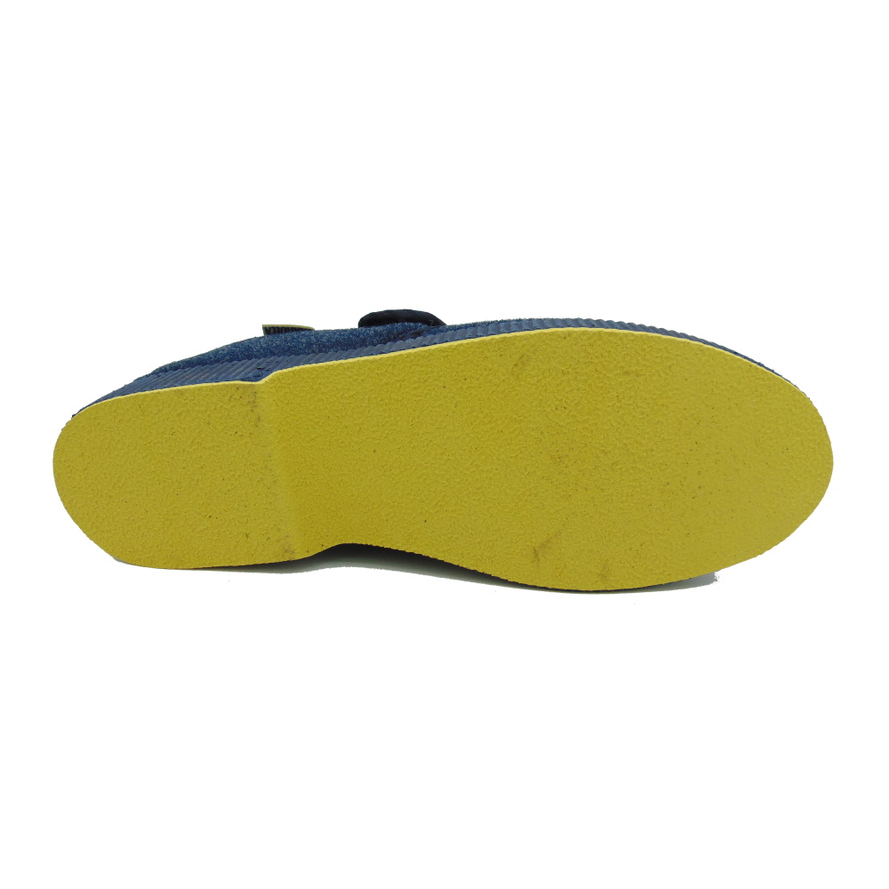 Pantofola da Uomo Emanuela articolo 581 Blu. Made in Italy.