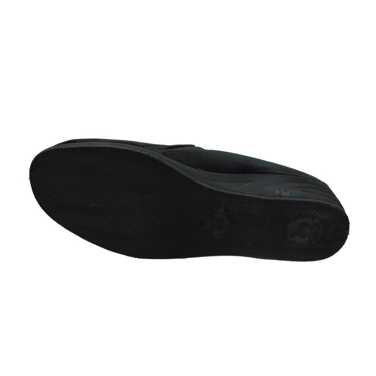 Pantofola Donna con elastici Emanuela articolo 815 colore nero algarve.