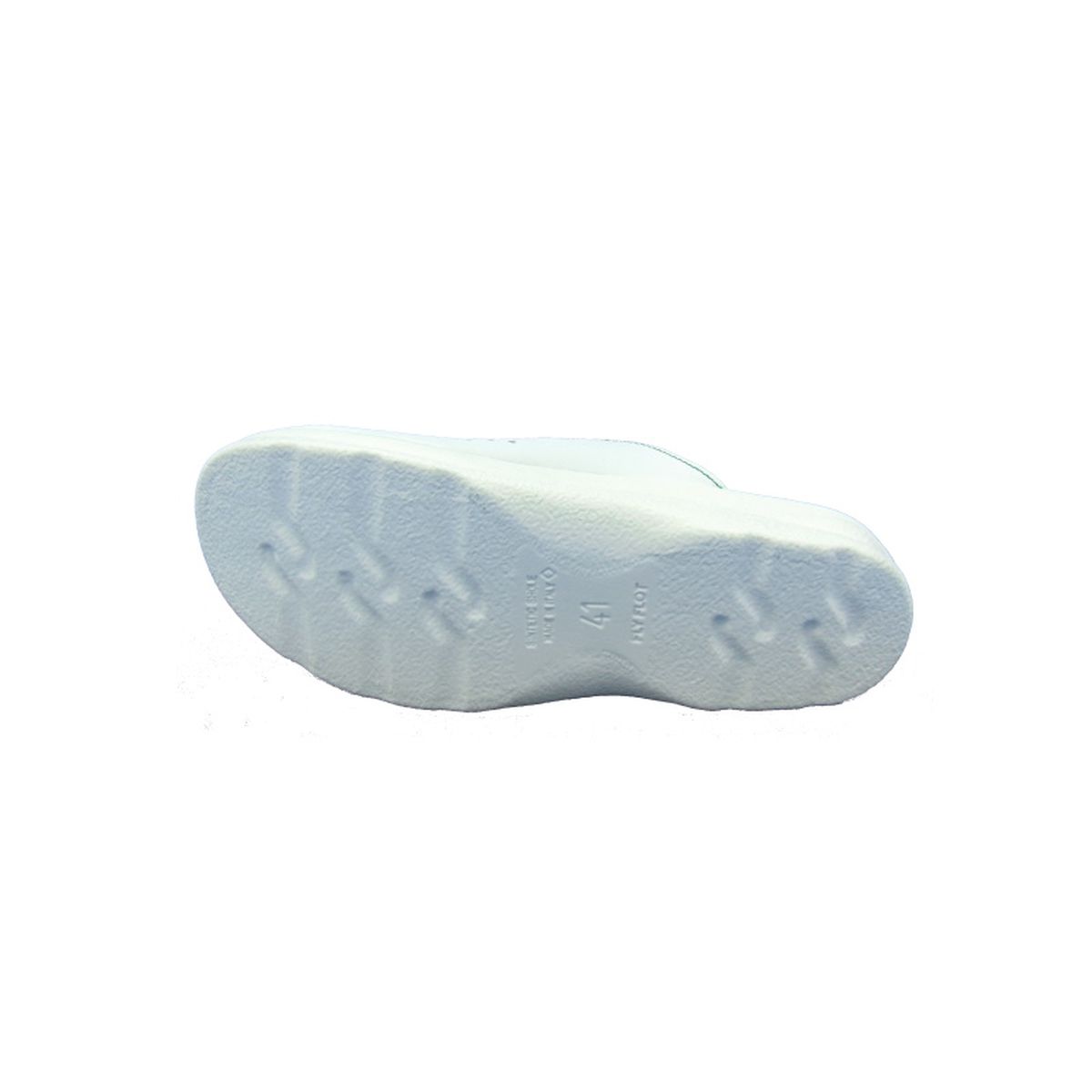 Ciabatta Uomo Sanitario FLY FLOT con elastici laterali Articolo 82316 BE Bianco