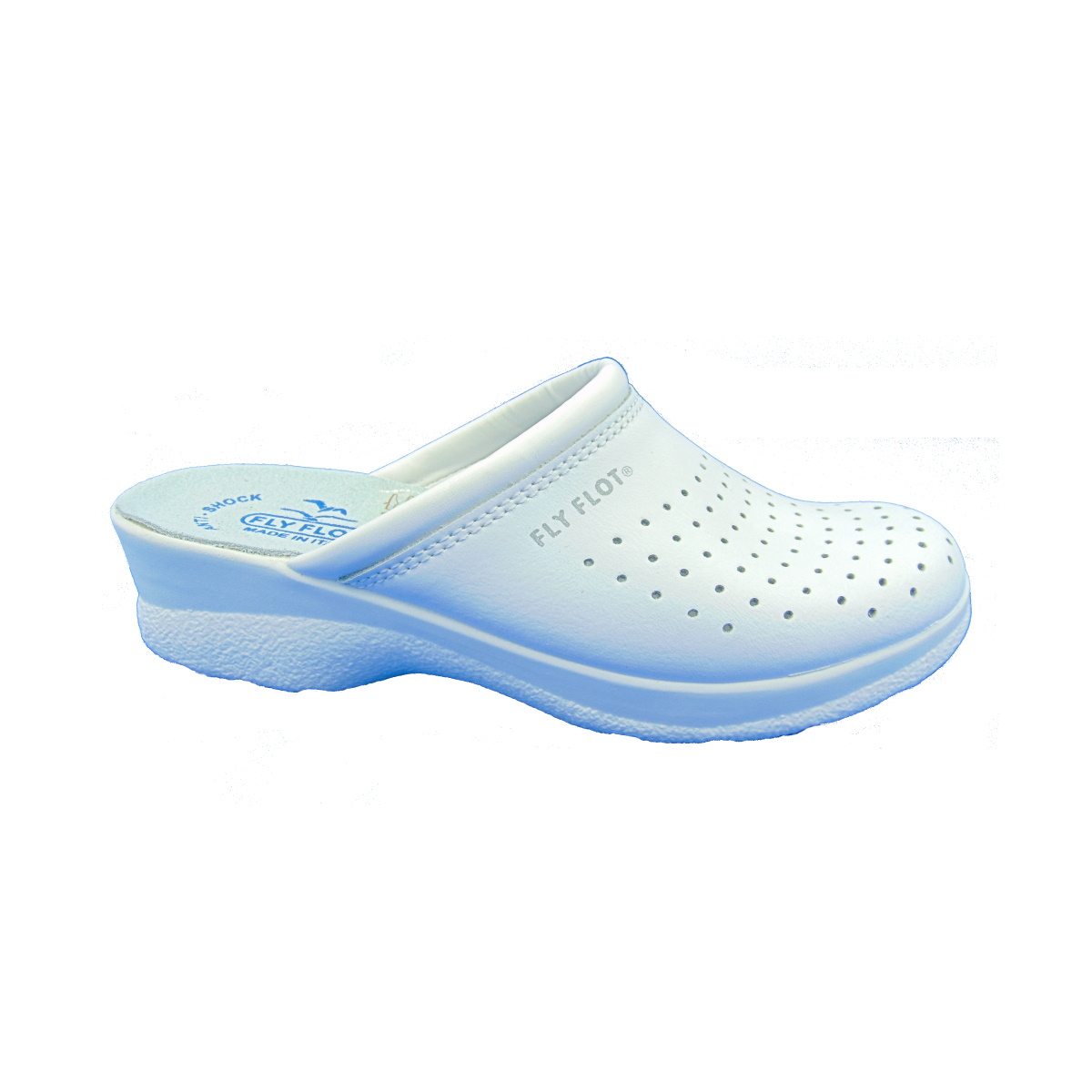 Ciabatta Donna Sanitario FLY FLOT Articolo 85094 BC Bianco