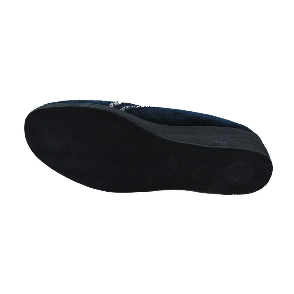 Pantofola Donna con elastici laterali Emanuela 855 Blu