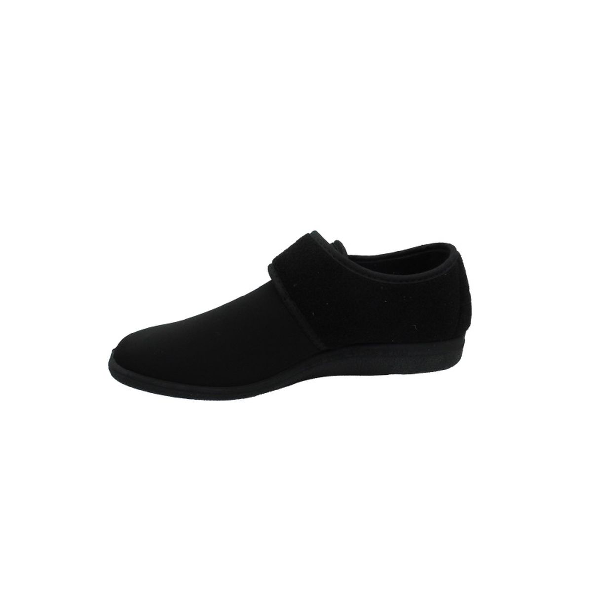 Pantofola Uomo elasticizzata con strappo Emanuela 985 nero (versione invernale)