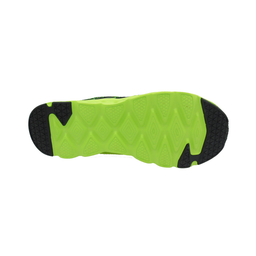 Scarpa Running Uomo - Ragazzo - Unisex Australian AU614 colore Nero - Giallo Fluo.