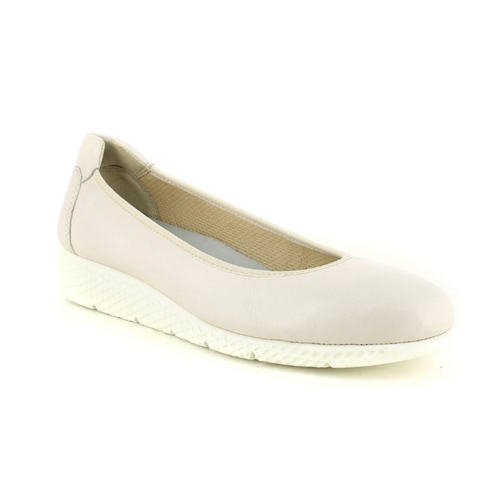 Ballerina AEROSOLES (Saydo) Donna in vera pelle colore Avorio. Articolo LITE YEAR'S AHEAD VOLVO IVORY