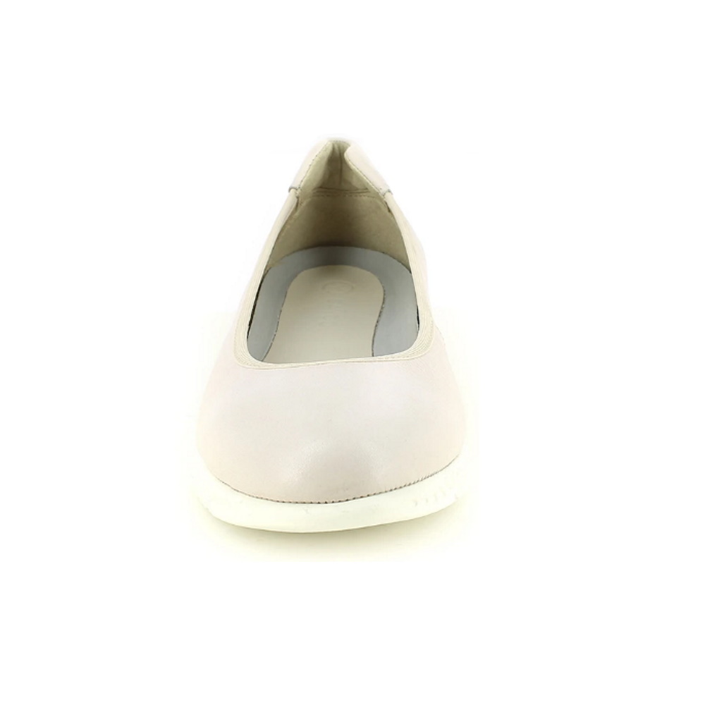 Ballerina AEROSOLES (Saydo) Donna in vera pelle colore Avorio. Articolo LITE YEAR'S AHEAD VOLVO IVORY