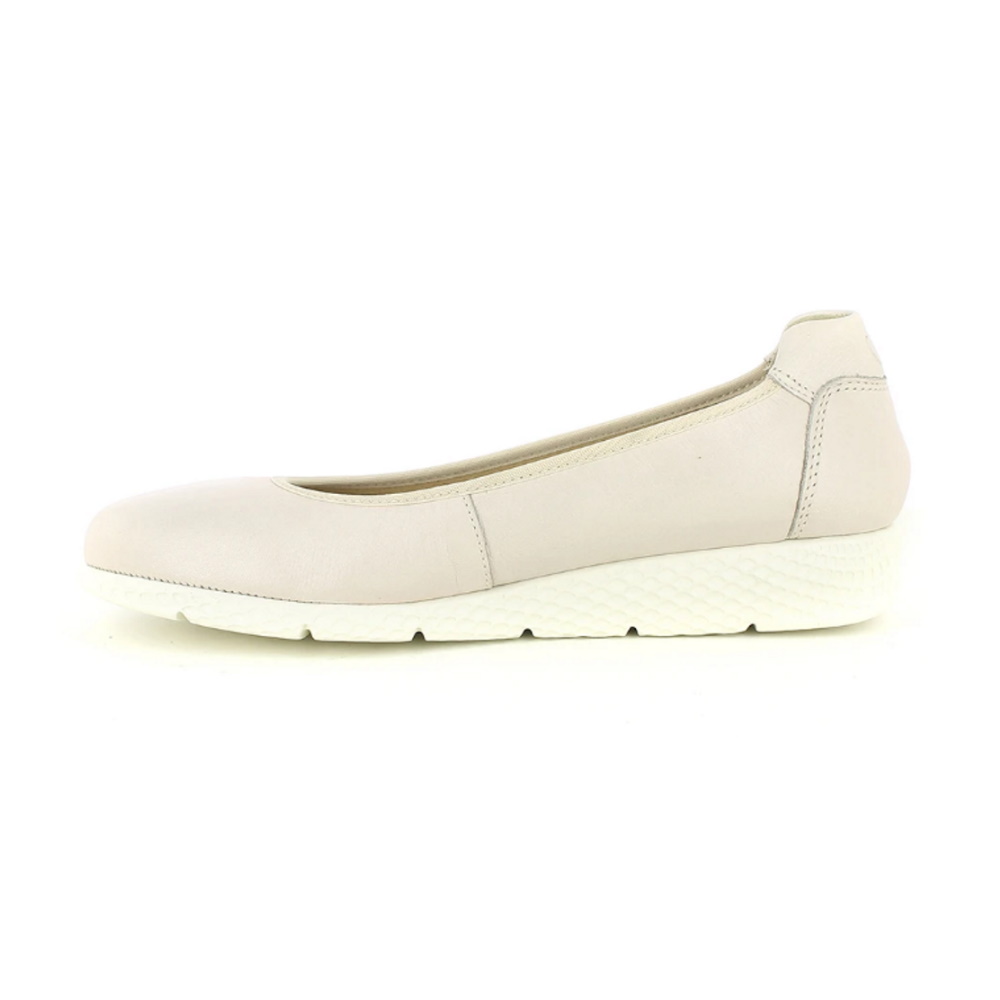 Ballerina AEROSOLES (Saydo) Donna in vera pelle colore Avorio. Articolo LITE YEAR'S AHEAD VOLVO IVORY